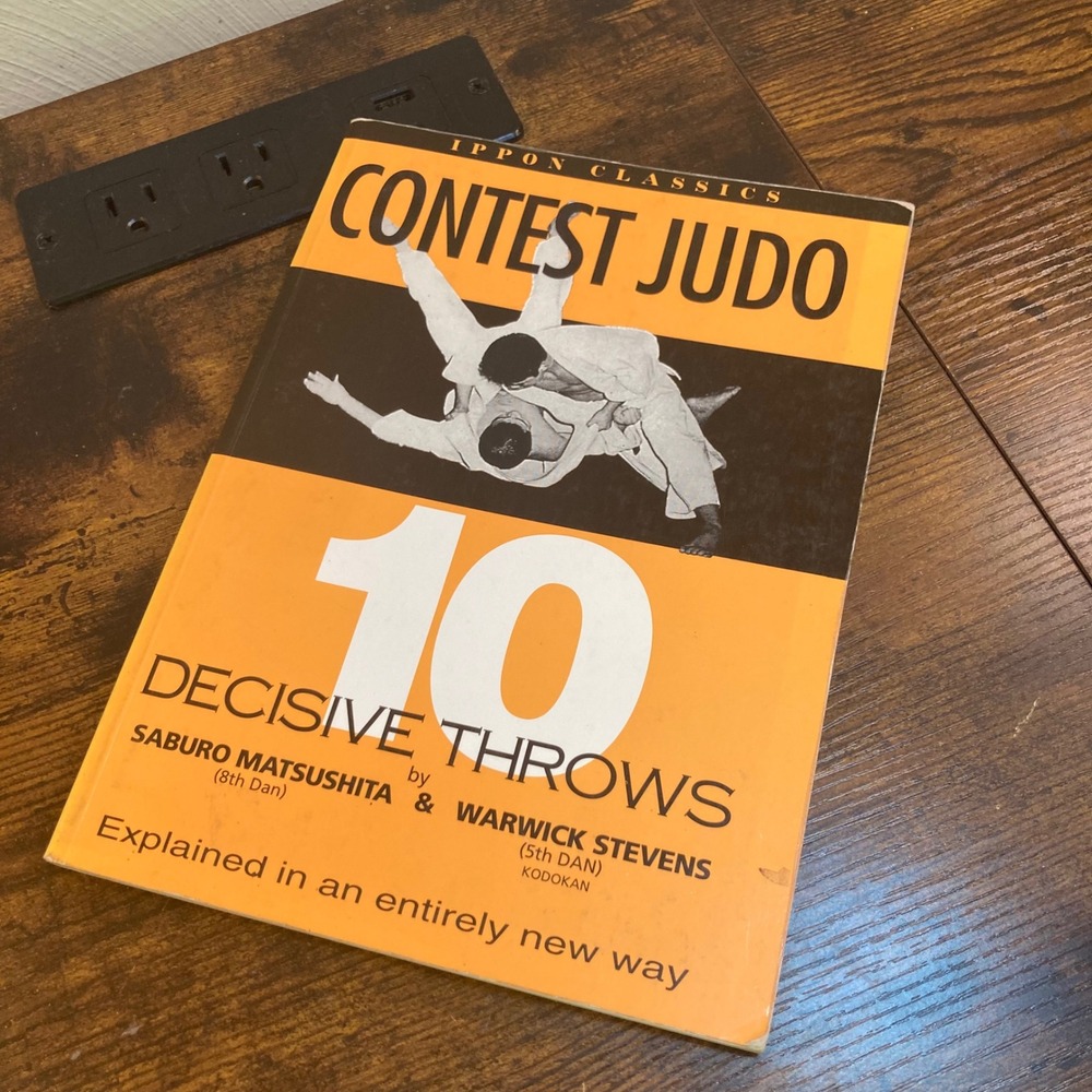 Contest Judo 10 Decisive Throws Saburo Matsushita Warwick Stevens 1994 Book